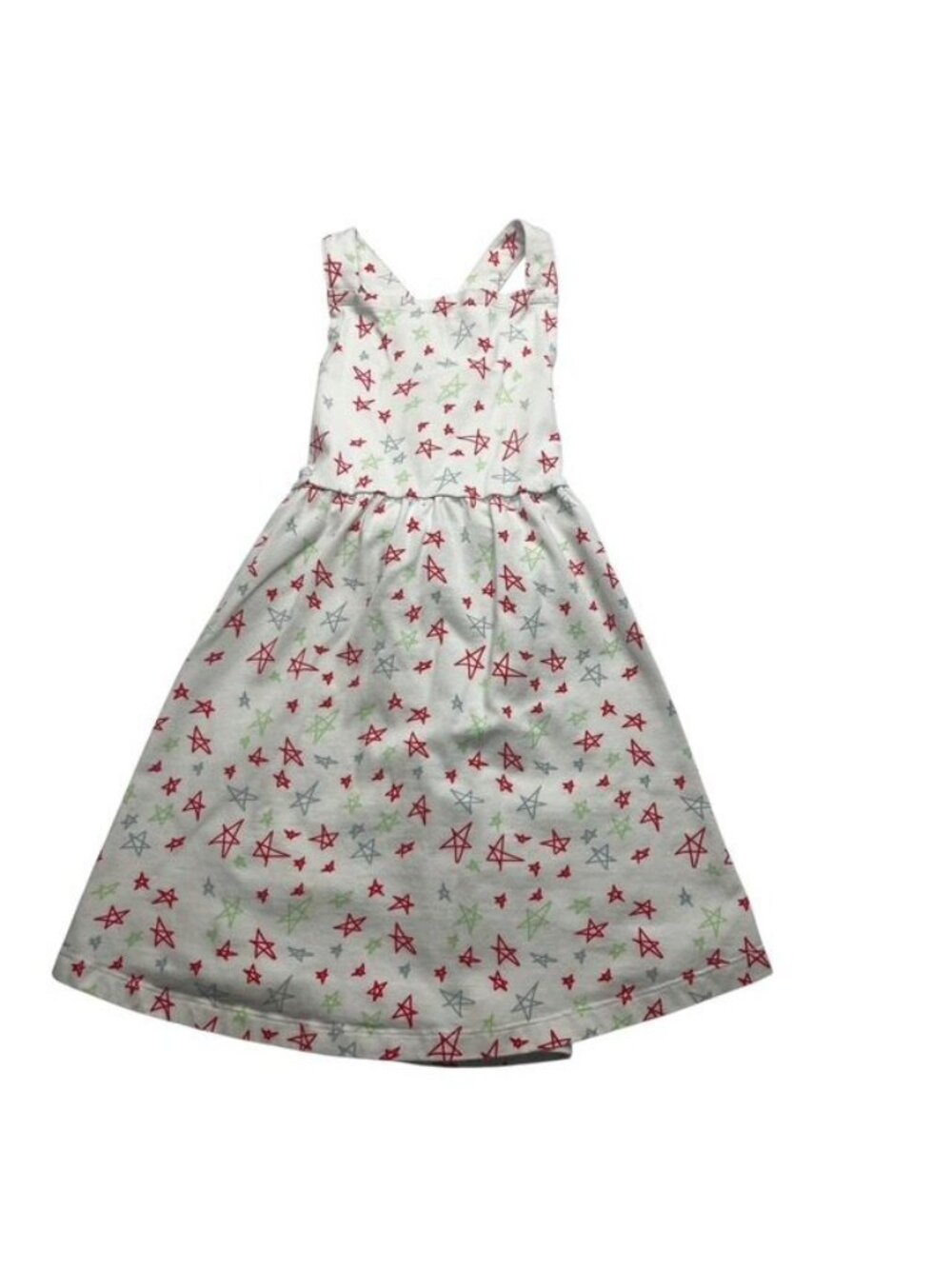 June & January Star Print Sun Dress Size 7-8 Years